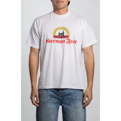 Elwood Vintage Milwaukee German Fest Tee In White