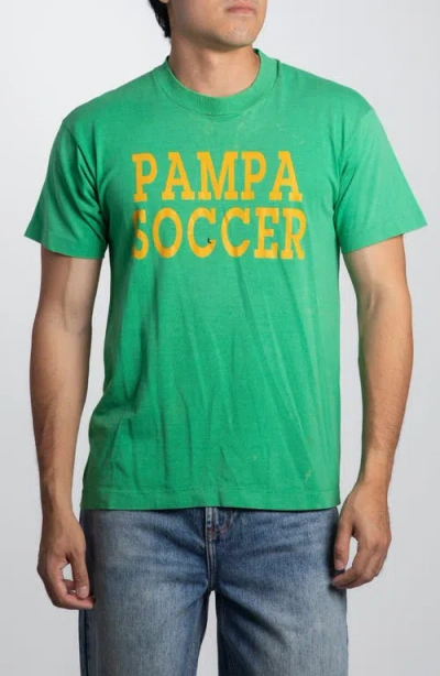 Elwood Vintage Pampa Soccer Tee In Green
