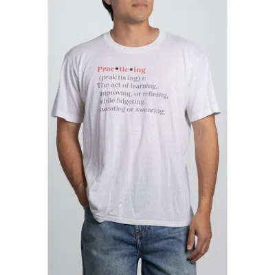 Elwood Vintage Practicing Tee In White
