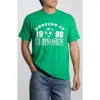 Elwood Vintage Soccer Championship Tee In Animal Print
