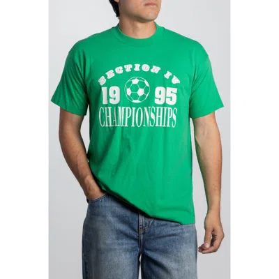 Elwood Vintage Soccer Championship Tee In Animal Print