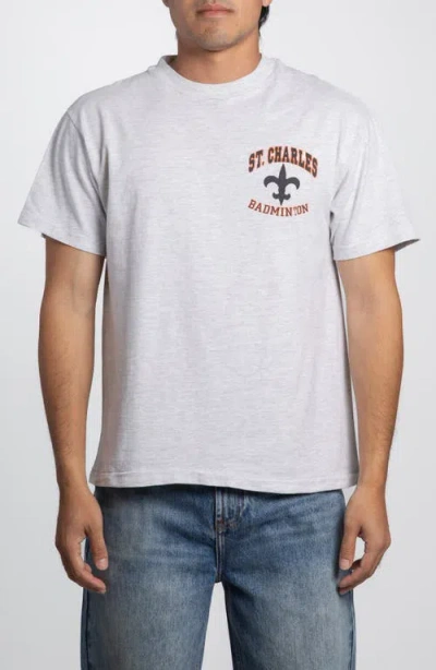 Elwood Vintage St. Charles Badminton Tee In Animal Print