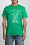 Elwood Vintage St. Thomas Jv Tee In Green