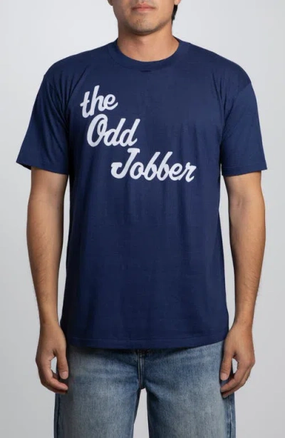 Elwood Vintage The Odd Jobber Tee In Blue