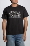 Elwood Vintage Together Tee In Black