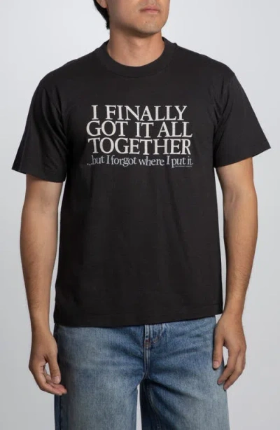 Elwood Vintage Together Tee In Black