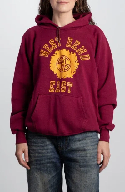 Elwood Vintage West Bend Hoodie In Animal Print