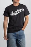 Elwood Vintage White Sox Tee In Black