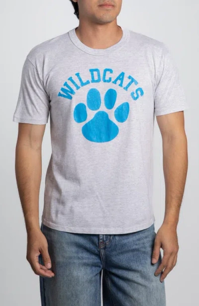 Elwood Vintage Wildcats Tee In Gray