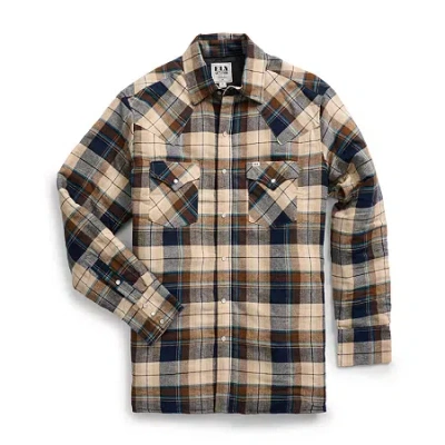 Ely Cattleman Mens Midweight Shirt Jacket In Sand