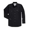Ely Cattleman Outdoor Mens Long Sleeve Western Shirt In Black