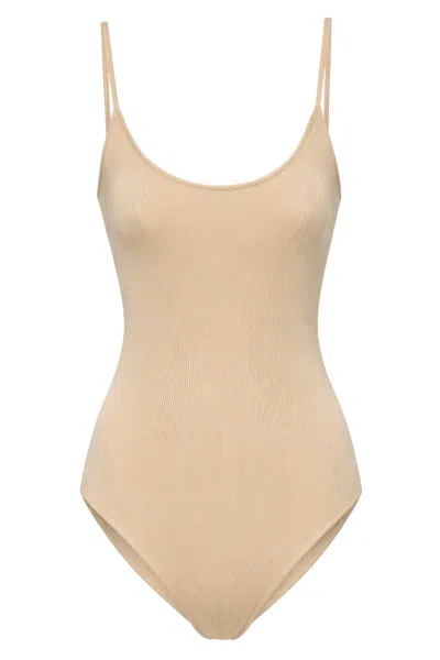 Ely Ely 'alisa' Bodysuit In Brown