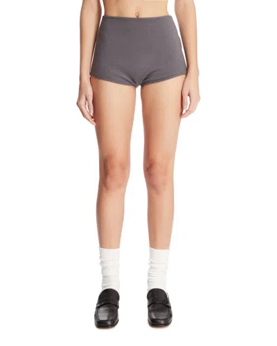 Ely Ely Gray Cashmere Briefs In Gray Grigio   #626262