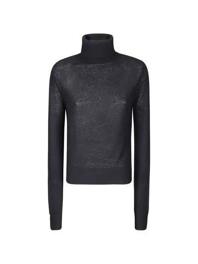 Ely Ely Jackie Roll-neck Sweater In Black