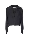 Ely Ely Long-sleeves Top In Black