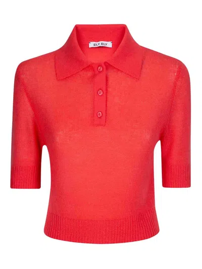 Ely Ely Polo - Rojo Claro In Red