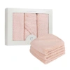 Ely's & Co. Elys And Co. Baby Towel Wash Cloth Pink 3 Pack