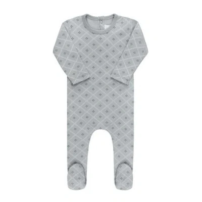 Ely's & Co. Kids'  Aurora Classics Diamond Print Collection In Gray