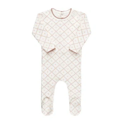 Ely's & Co. Kids'  Aurora Classics Diamond Print Collection In Neutral