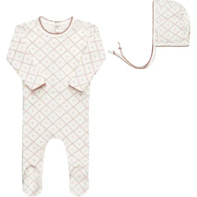 Ely's & Co. Kids'  Aurora Classics Diamond Print Collection In Neutral