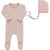 Ely's & Co. Kids'  Aurora Classics Diamond Print Collection In Pink