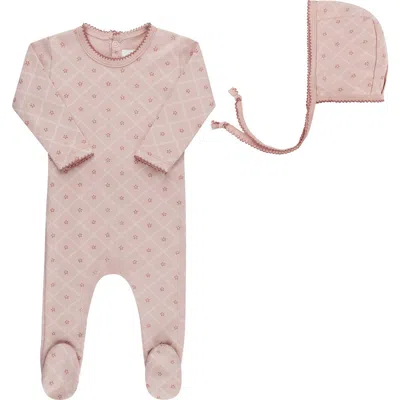 Ely's & Co. Kids'  Aurora Classics Diamond Print Collection In Pink