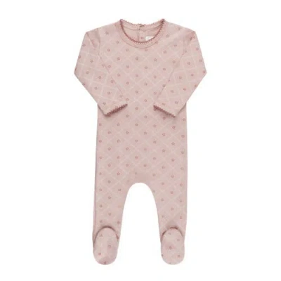 Ely's & Co. Kids'  Aurora Classics Diamond Print Collection In Pink