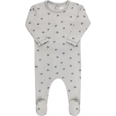 ELY'S & CO. ELY'S & CO. AURORA CLASSICS MODAL CHERRY PRINT COLLECTION FOOTIE