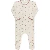 Ely's & Co. Kids'  Aurora Classics Modal Cherry Print Collection Footie In Multi
