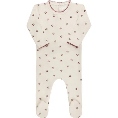Ely's & Co. Kids'  Aurora Classics Modal Cherry Print Collection Footie In Multi