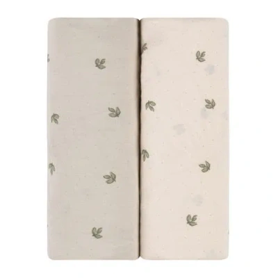Ely's & Co. Baby Fitted Pack N Play In Vintage Leaf