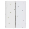 Ely's & Co. Baby Fitted Waterproof Changing Pad Cover Sheets 2 Pack In Sage Berry