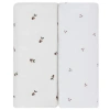 Ely's & Co. Patent Pending Waterproof Crib Sheet In Lavender Berry