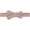 Ely's & Co. Baby Lace Trim Pointelle Headband In Pink