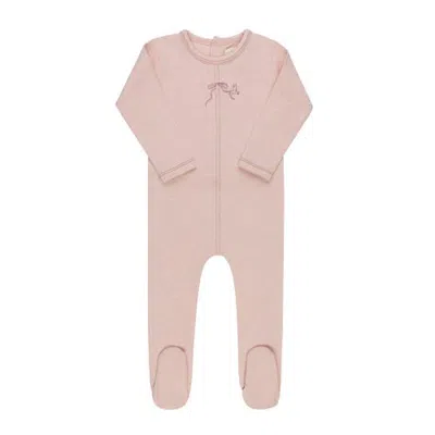 Ely's & Co. Kids'  Bird Seam Collection Footie In Pink