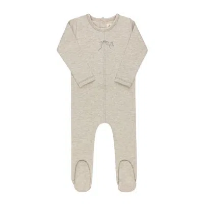 Ely's & Co. Kids'  Bird Seam Collection Footie In Neutral