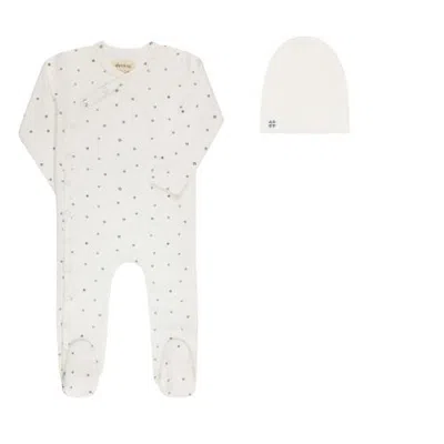 Ely's & Co. Kids'  Clover Print Collection In White