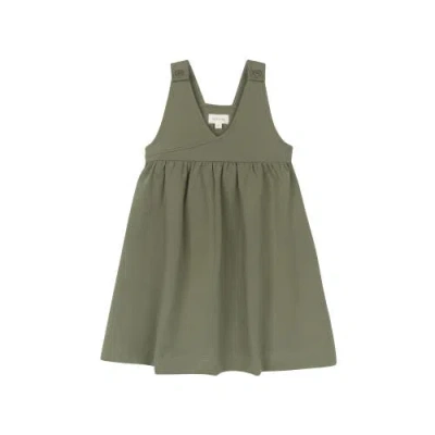 Ely's & Co. Kids'  Cotton Floral Plaid Collection In Green