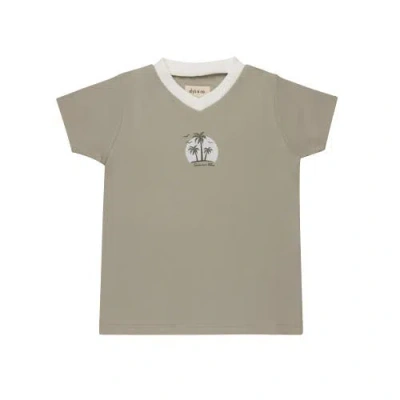 Ely's & Co. Kids'  Cotton Floral Plaid Collection In Green