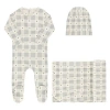 Ely's & Co. Kids'  Cotton Floral Plaid Collection In Multi