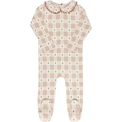 Ely's & Co. Kids'  Cotton Floral Plaid Collection In Multi