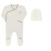 Ely's & Co. Babies'  Cotton Little One Collection In Ivory/blue