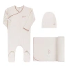 Ely's & Co. Kids'  Cotton Little One Collection In Ivory/pink