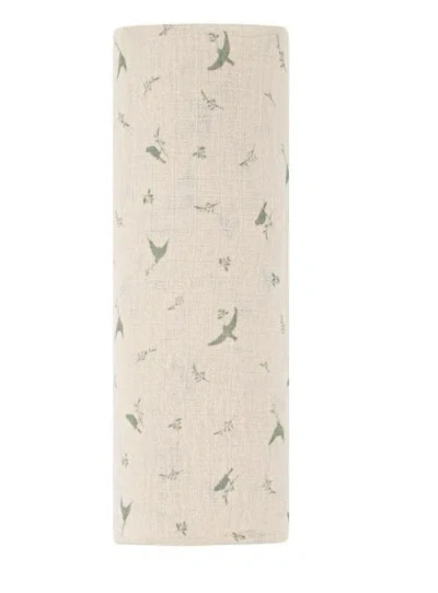 Ely's & Co. Cotton Muslin Swaddle Blanket 1 Pack
