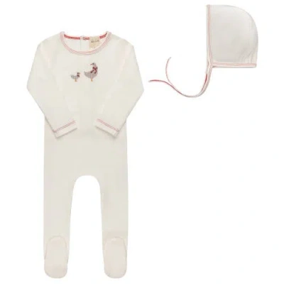 Ely's & Co. Kids'  Cross Stitch Duckling Collection In Multi