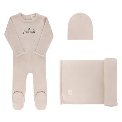 Ely's & Co. Kids'  Embroidered Abc Collection In Pink