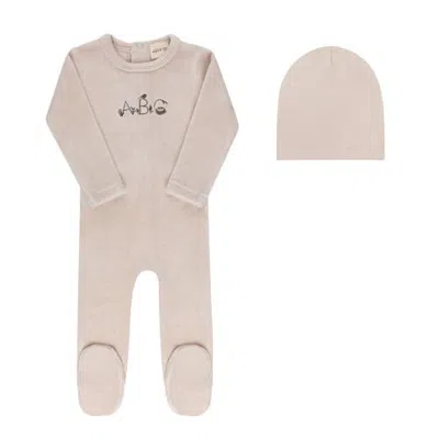 Ely's & Co. Kids'  Embroidered Abc Collection In Pink