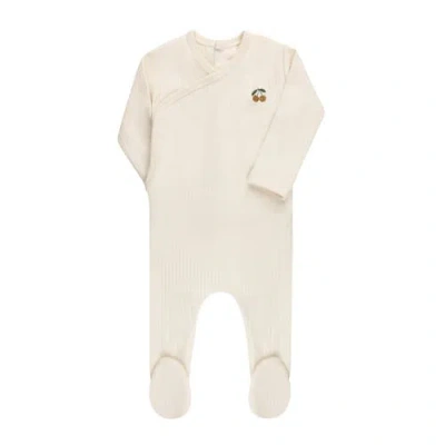 Ely's & Co. Kids'  Embroidered Cherry Collection In Yellow