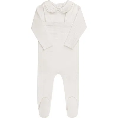 Ely's & Co. Kids'  Embroidered Collar Collection In White
