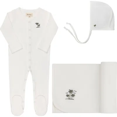 Ely's & Co. Babies'  Embroidered Collar Collection In White
